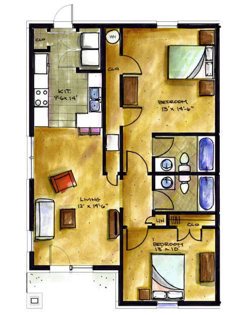 Arbors-apartment-Floor-Plan-rent-paducah